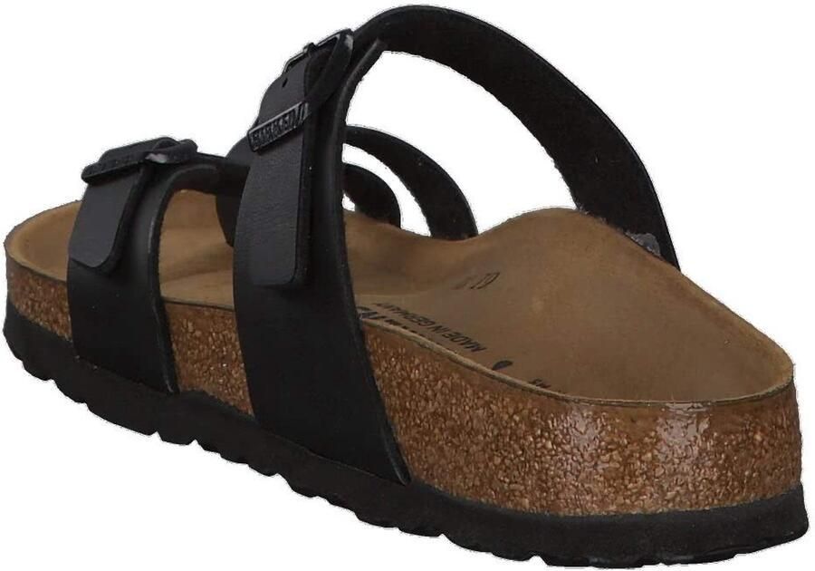 SnelShoppen Birkenstock Mayari Bf 0071793 Sandalen 39 EU Comfortabele Dames Sandalen Leer Zwart Perfect voor Zomer Vakantie Strand en Casual