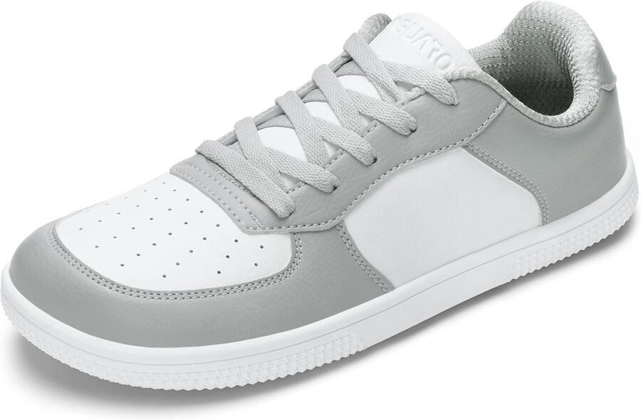 SnelShoppen Blote-voeten Schoenen Unisexe Casual Sneakers met Brede Teenzone Grijs Ideaal voor Vrije Tijd en Buitenactiviteiten