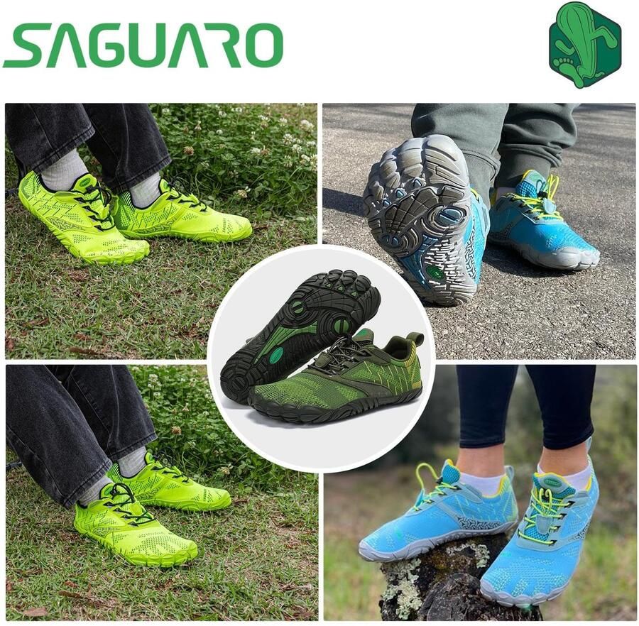 SnelShoppen Blotevoetenschoenen Trailrunning Schoenen Lichtgewicht Antislip Barefoot Minimalistische Schoenen voor Fitness Wandelen Trek