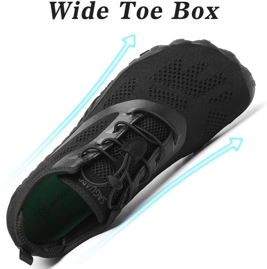 SnelShoppen Blotevoetenschoenen Trailrunning Schoenen Lichtgewicht Antislip Minimalistische Fitness Wandelschoenen Trekking Hiking Kolen