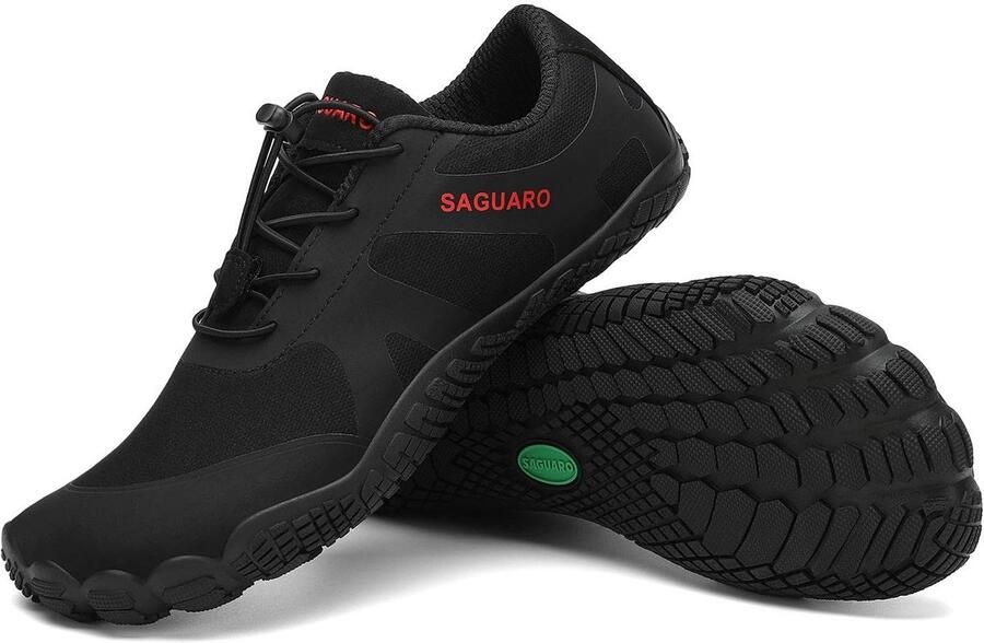SnelShoppen Blotevoetenschoenen en Outdoor Fitness Schoenen Sport Trailrunning Schoenen Diepzwart