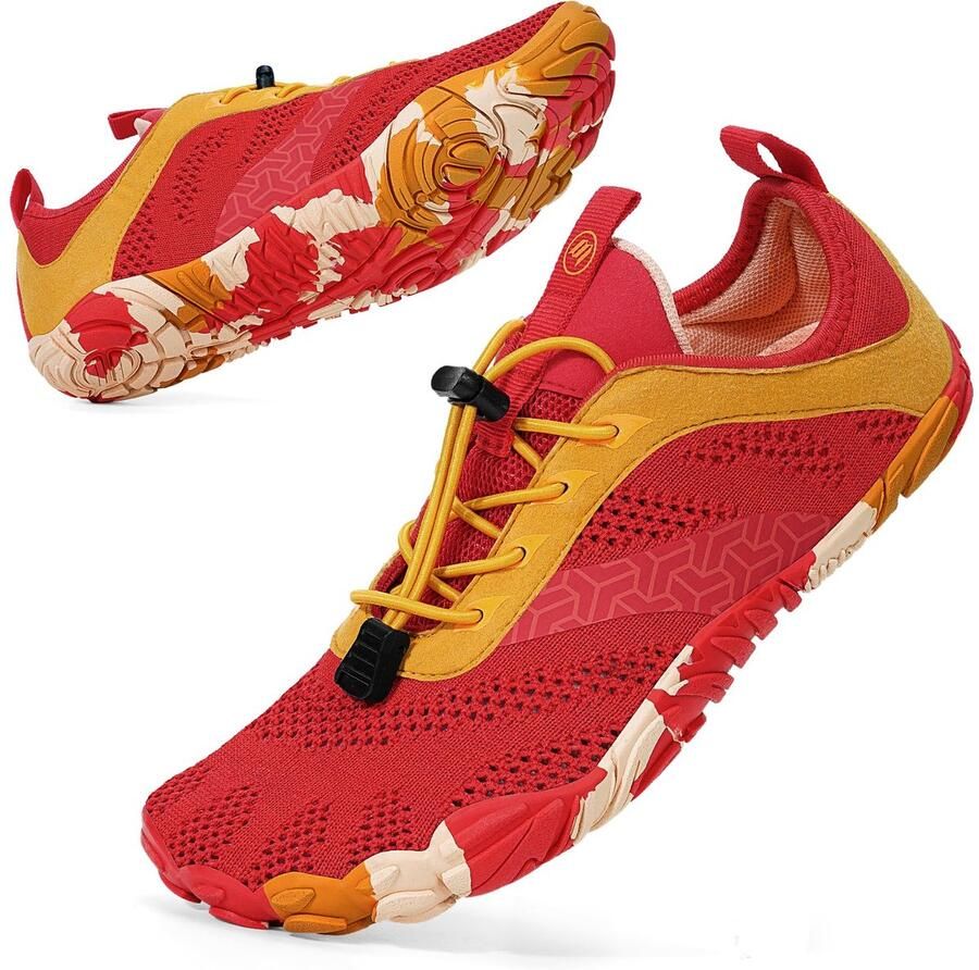 SnelShoppen Blotevoetenschoenen voor en Licht Ade d Antislip Trailschoenen Fitnessschoenen voor Sportschool en Outdoor Activiteiten