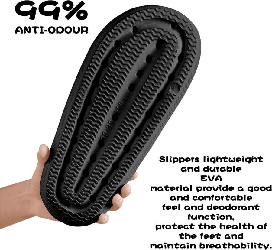 SnelShoppen Calish badslippers voor en Cozislides originele slippers Cloudyzz wolken antislip badslippers pantoffels zomer flip flo