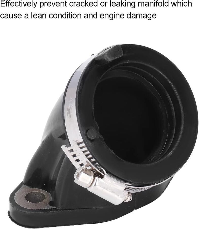 SnelShoppen Carburetor Inlaatspruitstuk Verbinding voor Polaris Sports 500 HO 2001-2013 Hoogwaardige Rubber Duurzaam en Betrouwbaar