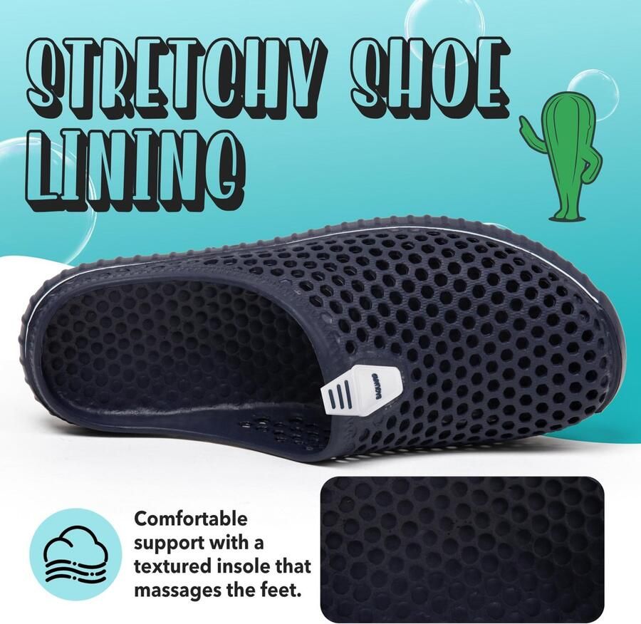 SnelShoppen Clogs Pantoffels voor en Zomer Holle Slippers Ade d Tuinschoenen Badschoenen Strandpantoffels Aqua Donke