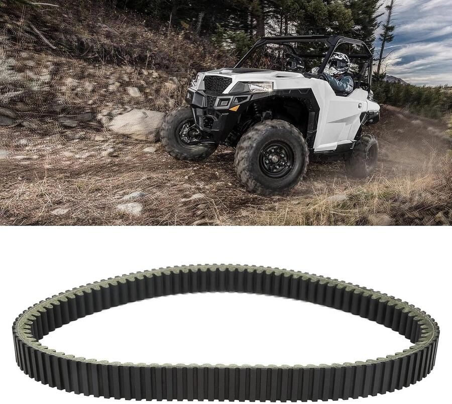 SnelShoppen Clutchband Vervanging 3211180 Flexibel Zwart voor Polaris General 1000 en XP 1000 2020-2022 Starter Onderdeel