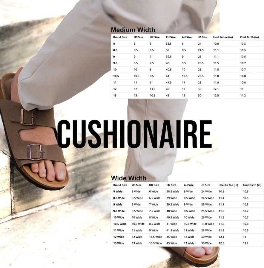 SnelShoppen Comfortabele heren sandalen met kurken voetbed verstelbare gespsluiting echt leren binnenzool zomerschoenen voor tuin strand en vrij