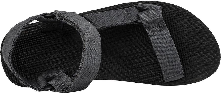 SnelShoppen Comfortabele Lichte Sportsandalen voor en Ade d en Plat Zomerschoenen in Donkergrijs Perfect voor Camping e