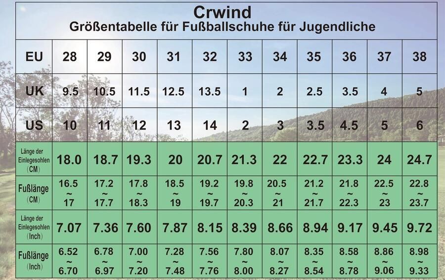 SnelShoppen Crwind Voetbalschoenen Kinderen Lichtgewicht & Ade d Klittenband Voetbescherming FG Rood voor en