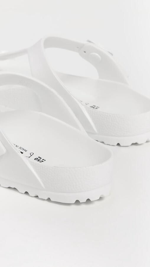 SnelShoppen Dames Birkenstock Gizeh EVA Teenslippers Wit 39 EU Comfortabele Sandalen voor Strand Tuin en Vrije Tijd