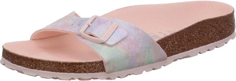 SnelShoppen Dames Flip Flops Madrid Iridescent Light Rose Microvezel Roze EU Perfect voor Feest Strand Tuin en Vrije Tijd