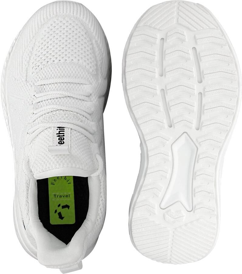 SnelShoppen Dames gymschoenen sneakers ademend lichtgewicht sportschoenen loopschoenen outdoor fitness wit EU voor sport training en dagel