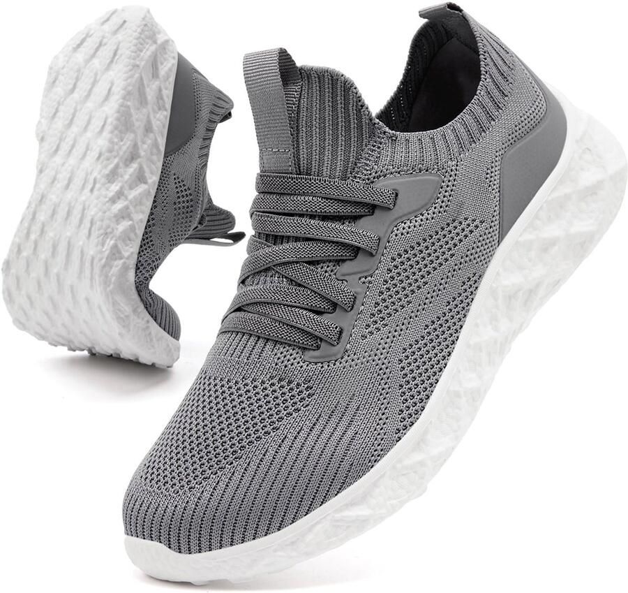 SnelShoppen Dames Schoenen Slip-On Sneakers Comfortabele Loopschoenen Lichtgewicht Sportschoenen Joggingschoenen Tennisschoenen Fitnessschoene