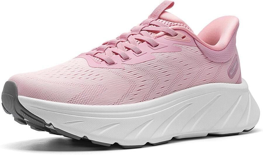 SnelShoppen Dames Slip-On Stabiliteitswandelschoenen Hardlopen Handenvrij Tennis Anti-Slip Comfortabele Workout Gym Ademende Lichtgewicht Sneakers R