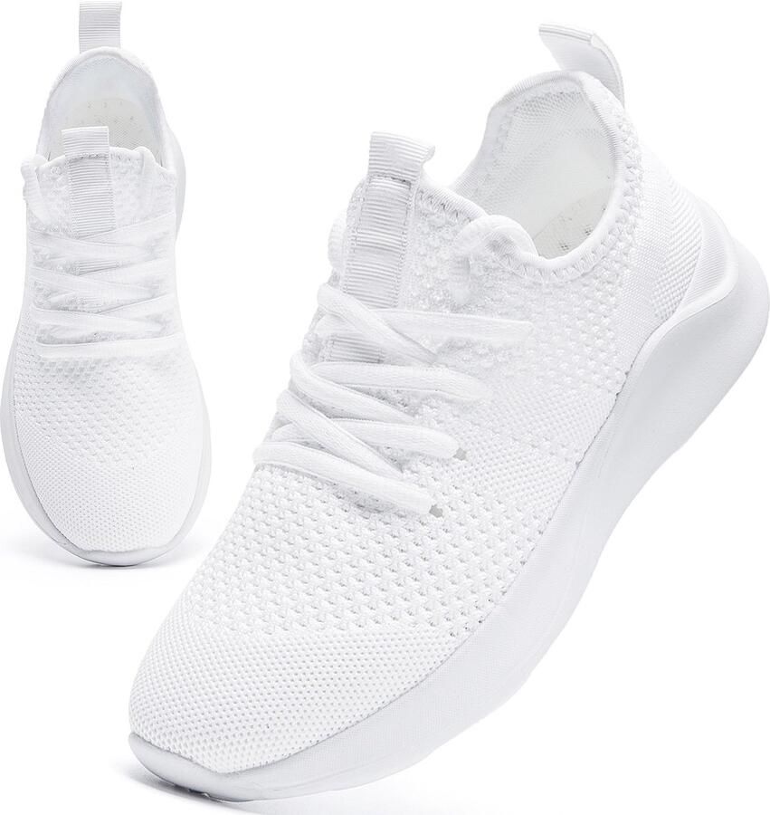 SnelShoppen Dames Sneakers Hardloopschoenen voor Vrouwen Wandelen Gym Sport Casual Sneakers Platte Jogging Fitness Sneakers EU Wi