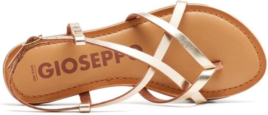 SnelShoppen Damessandalen Romeinse stijl Gouden en witte sandalen EU Trendy en comfortabele sandaal voor zomer feest strand en casua