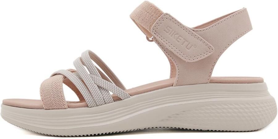 SnelShoppen Damessandalen Zomer Zachte Lichtgewicht Sandalen Strand 40 EU Comfortabele Sandalen voor Vakantie Tuin en Casual Gebruik