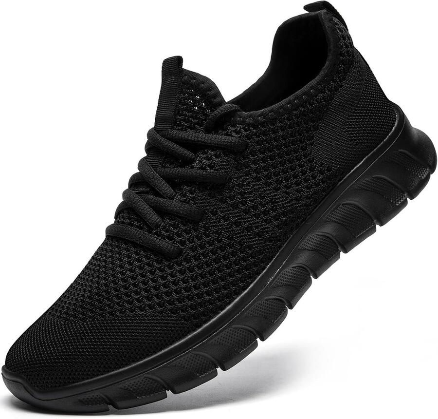 SnelShoppen Damesschoenen Sneakers Sportschoenen Turnschoenen Loopschoenen Tennisschoenen Fitnessschoenen Slip-on Wandelschoenen Zwart Ro