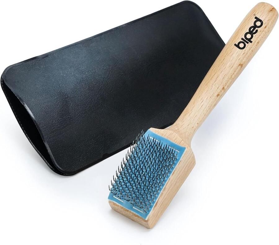 SnelShoppen Dansschoen Borstel voor Leren Dansschoenen Schoenborstel met Potloodetui Borstel met Draad voor Ruwmaken van Leren Zool Geschikt v