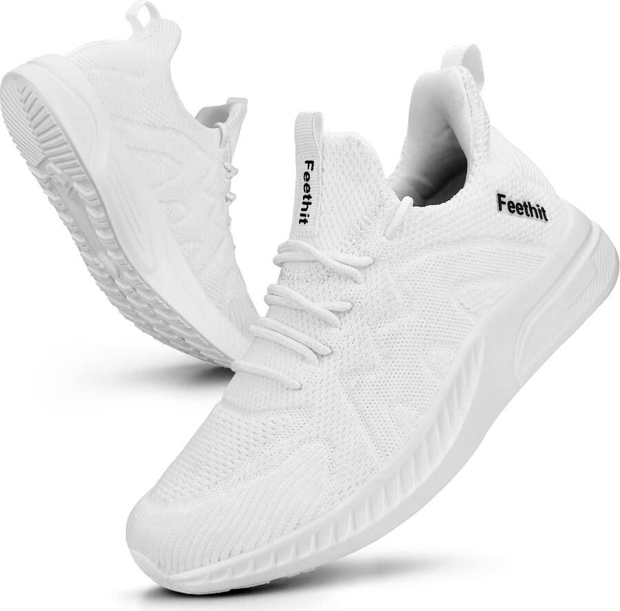 SnelShoppen Feethit Sportschoenen Dames Lichtgewicht Ademend Sneakers voor Wandelen Hardlopen Fitness Tennis Outdoor Joggen Modieus en Comfor