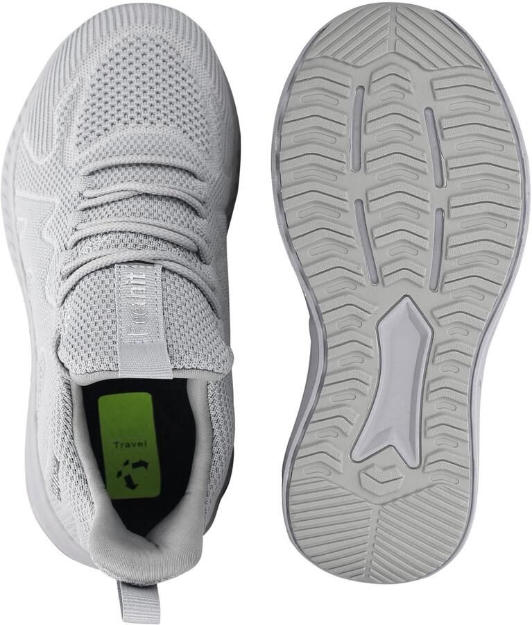 SnelShoppen Feethit Turnschoenen Sneakers voor Dames Ademend Lichtgewicht Sportschoenen Loopschoenen Outdoor Fitness Lichtgrijs
