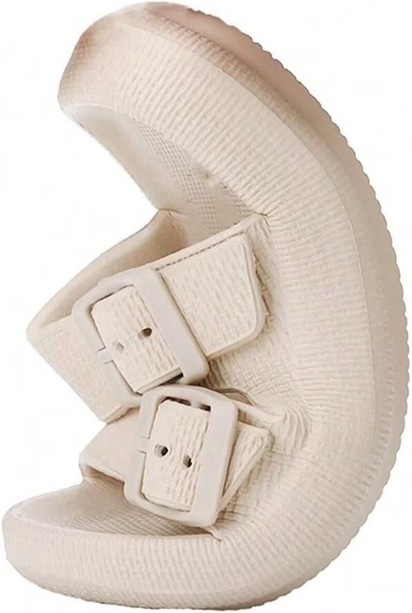 SnelShoppen Gemzon Kinder Wolkenslippers Badslippers Verstelbare Badslippers Slides EVA Dikke Zool Antislip Zwembad Strand Slides Be