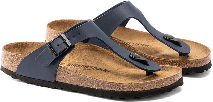 SnelShoppen Dames Gizeh Teenslippers 39 EU Blauw Comfortabele Sandalen voor Strand Vakantie Tuin Casual Gebruik Hoogwaardige Materialen Perfe