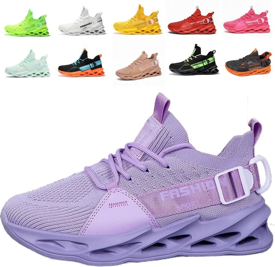 SnelShoppen Gymschoenen & Sportschoenen Lichte Loopschoenen Ade d Antislip Fitness Sneakers met Luchtkussen