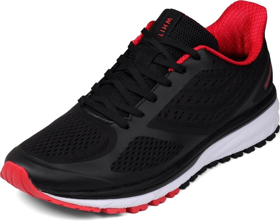 SnelShoppen Hardloopschoenen Dames Lichtgewicht Zwart Casual Sportschoenen Gym Sport Fitness Demping Jogging Wandelschoenen