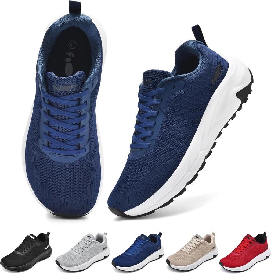 SnelShoppen Hardloopschoenen Sneakers Brede Neus Demping Ade d EVA Mesh Maximaal Comfort Sport Schoenen Voor Wandelen Joggen Fitness