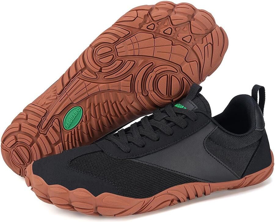 SnelShoppen Barefoot Schoenen Ade d Blotevoetenschoenen Lichtgewicht Minimalistische Sneakers Brede Tenenbox Zwart
