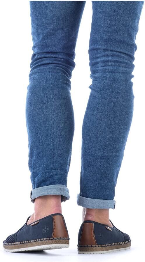 SnelShoppen Heren Low-Top Sneakers B5265 Halbschoenen Sportschoenen Freizeitschoenen Turnsch schoenen Laufschoenen Straat schoenen Blauw Maa
