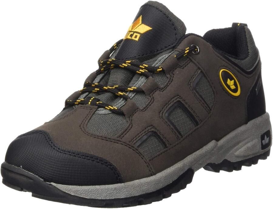 SnelShoppen Outdoor- & Trekkingschoenen Heren Bruin Oranje EU Comfortabele en Stevige Wandelschoenen voor Avontuurlijke Buitenactivite