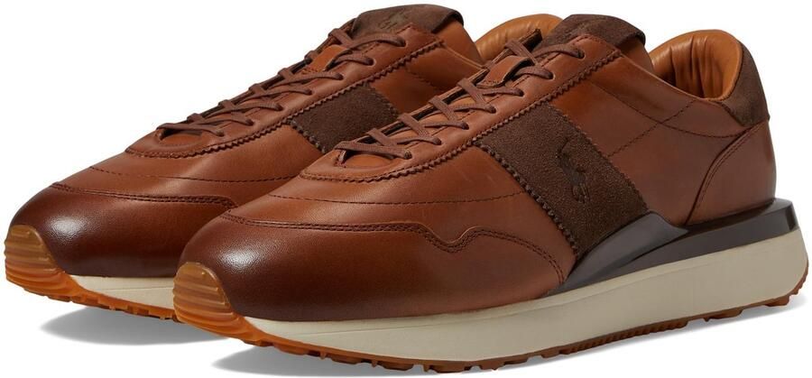 SnelShoppen Heren Sneaker Train 89 Bruin 41 EU Comfortabele Sportschoenen voor Vrije Tijd Casual Outfits en Sportactiviteiten