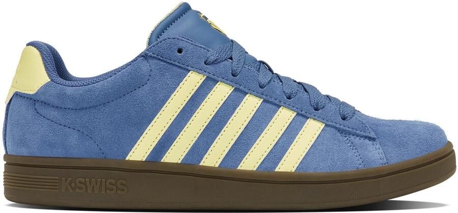 SnelShoppen Heren Sneakers Court TIEBRK II Sportieve Sneakers Comfortabel EU Blauw Horizon Wax Geel Dark Gum Voor Sport en Vrije Tijd