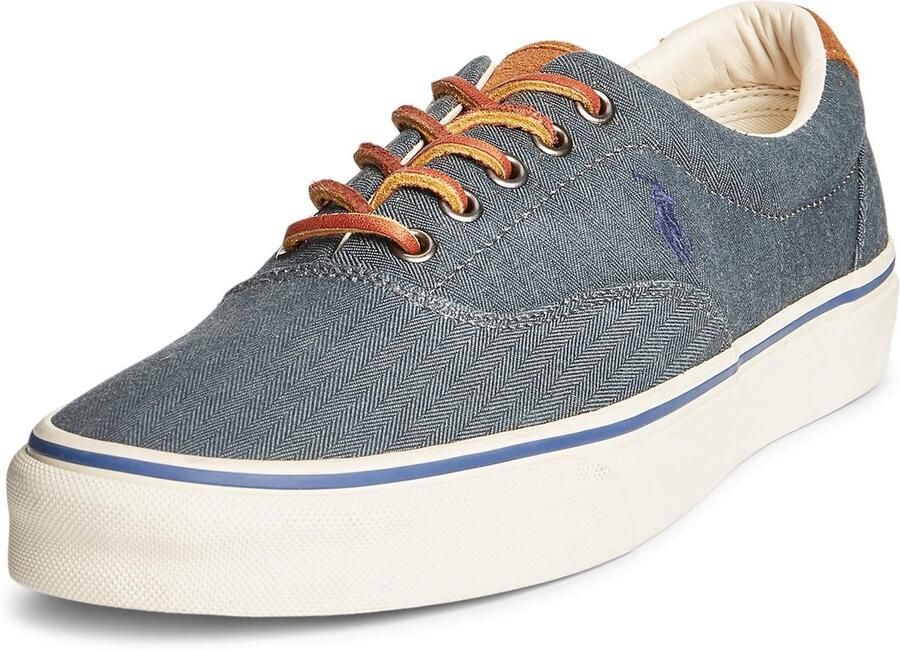 SnelShoppen Heren Sneakers Denim Newport Navy Comfortabele Leren Sneakers met EVA-Voetbed Stijlvol en Modern Ontwerp EU Perfect voor Ca