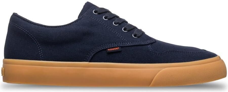 SnelShoppen Heren Sneakers Navy Gum Biologisch Katoen & Gerecycled Rubber EU Comfortabele Casual Schoenen voor Elke Gelegenheid