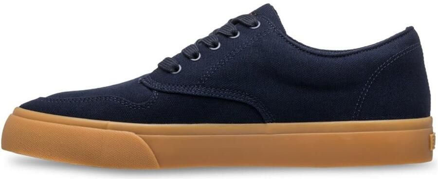 SnelShoppen Heren Sneakers Navy Gum Biologisch Katoen & Gerecycled Rubber EU Comfortabele Casual Schoenen voor Elke Gelegenheid