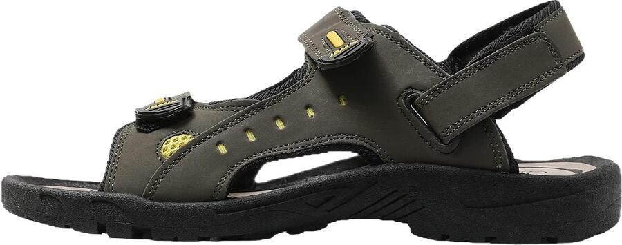 SnelShoppen Herensandalen Groen 46 EU Comfortabele Sportieve Sandalen voor Zomer Zee Strand Thuis Perfect voor Vakantie Tuin en Activiteiten