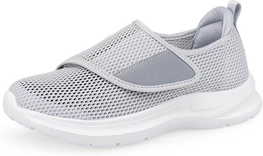 SnelShoppen Hezeisoar Vrijetijdsschoenen voor en Lichte Wandelschoenen Slip-on Sneakers Ade d Mesh Comfortabele Sportschoenen Ant