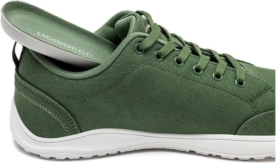 SnelShoppen HOBIBEAR Barefoot-schoenen Unisex Antislip Wandelschoenen voor nen en Brede Neus Minimalistische Sportschoenen Groen