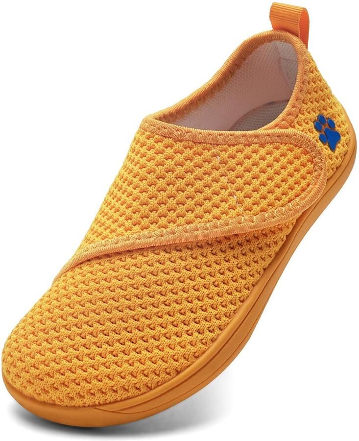 SnelShoppen IceUnicorn Baby Loopschoenen voor en Anti-slip Breed Huisschoenen Barfussschoenen Sneakers Babyschoenen Oranje