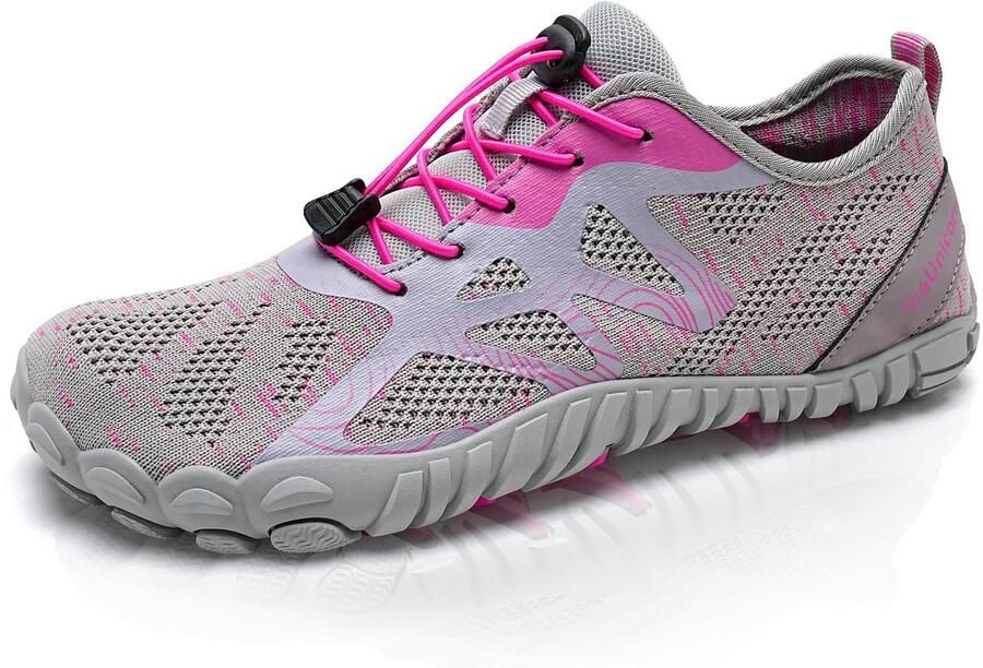 SnelShoppen IceUnicorn Blotevoetenschoenen voor en Minimalistische Trailschoenen Gebreid Fitnessschoenen Brede Teenbox