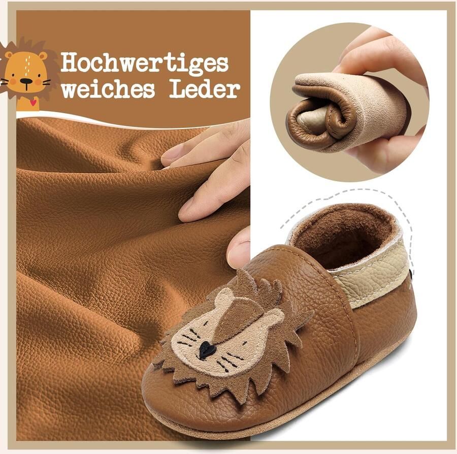 SnelShoppen IceUnicorn Kruipschoenen Baby Loopschoenen en Zacht Leer Babyschoenen Leren Pantoffels voor Kle