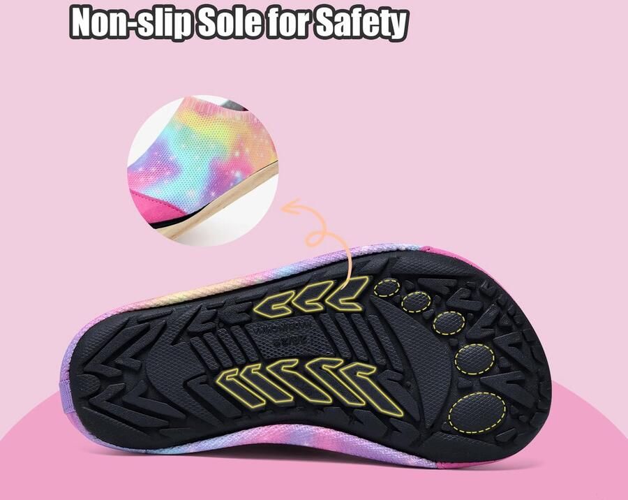 SnelShoppen IceUnicorn Pantoffels voor Kinderen Antislip Binnensokken voor en Uniseks Babyschoenen 23-32 Kleurrijke Pantoffels vo