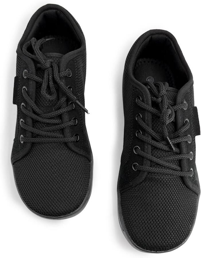 SnelShoppen JOMIX Barefootschoenen Heren Brede Zool Comfortabele Sneakers Lichte en Flexibele Wandelschoenen Ademend Bovenmateriaal Antislip Z
