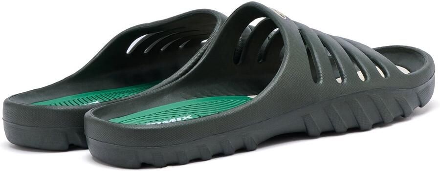 SnelShoppen JOMIX Teenslippers voor heren comfortabele strandsandalen in Groen EU ideaal voor douche zee strand en zomergebruik