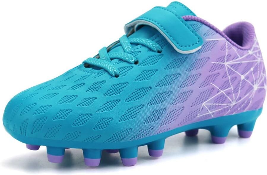 SnelShoppen Kids Voetbalschoenen voor en Sportieve Firm Ground Schoenen EU Ideaal voor Training en Wedstrijden Comfortabe