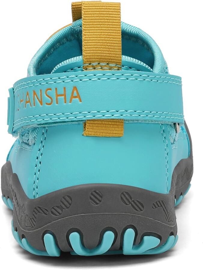 SnelShoppen Kindersandalen Turkoois 28 EU met Gesloten Sluiting Ade d Zomer Outdoorschoenen voor Kinderen Perfect voor Camping en T
