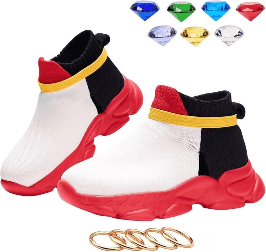 SnelShoppen Kinderschoenen hardloopschoenen sneakers voor en sportschoenen met ade d materiaal niet-slippende zool ideaal voo